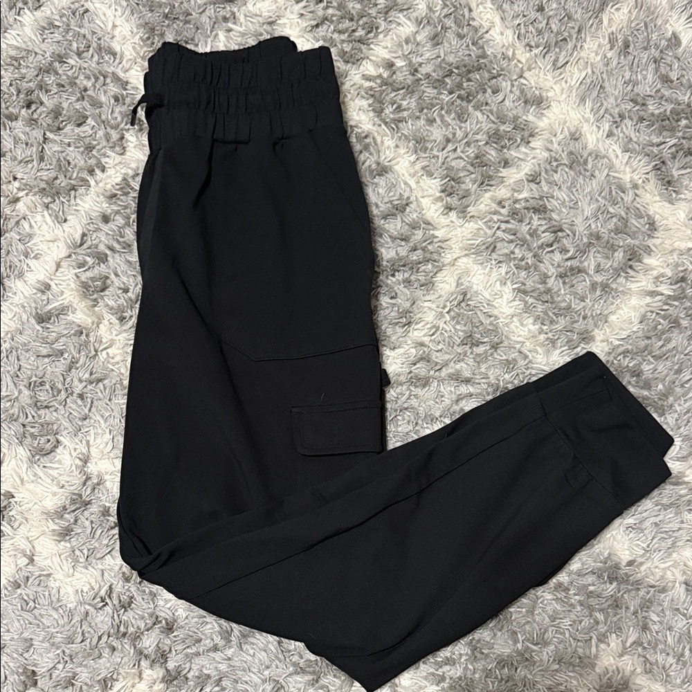 Women's Black Cargo Pants